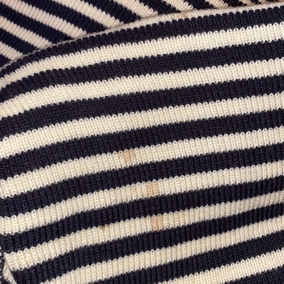 MANART Vintage Leather & Wool Oversized Sweater Dark Brown Purple Plum Size XL - Picture 5 of 5